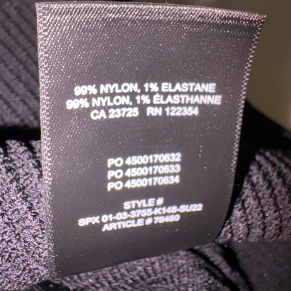 Aritzia Babaton Sculpt Knit Sweetheart Ribbed Tube Top in Black – Size XS - Picture 16 of 16